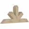 Ekena Millwork Saratoga Rough Sawn Timber Gable Bracket, Douglas Fir, 60"W x 27"H x 6"D x 6"F, 11/12 Pitch GBW060X27X0606SAR00RDF - alternate 3